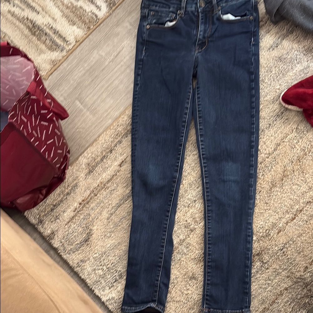 American Eagle Outfitters Blue Skinny Jeans